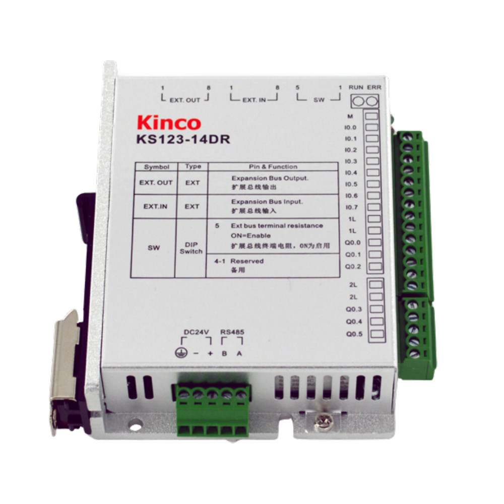Moduł KS123-14DR 8 wejść PNP/NPN , 6 wyjść przek. Modbus RTU