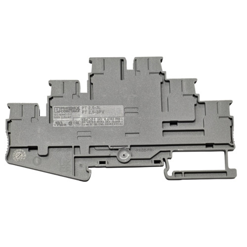 Złącze 3‑piętrowe z zaciskami Push‑in PT 2,5‑3L 3210499