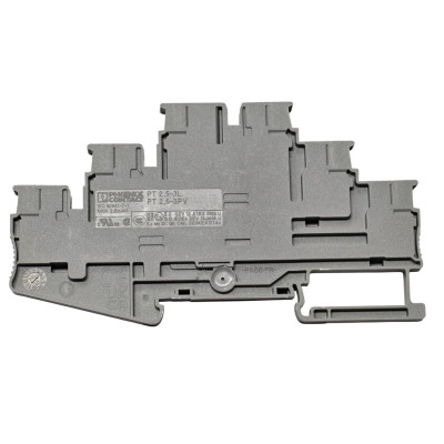 Złącze 3‑piętrowe z zaciskami Push‑in PT 2,5‑3L 3210499