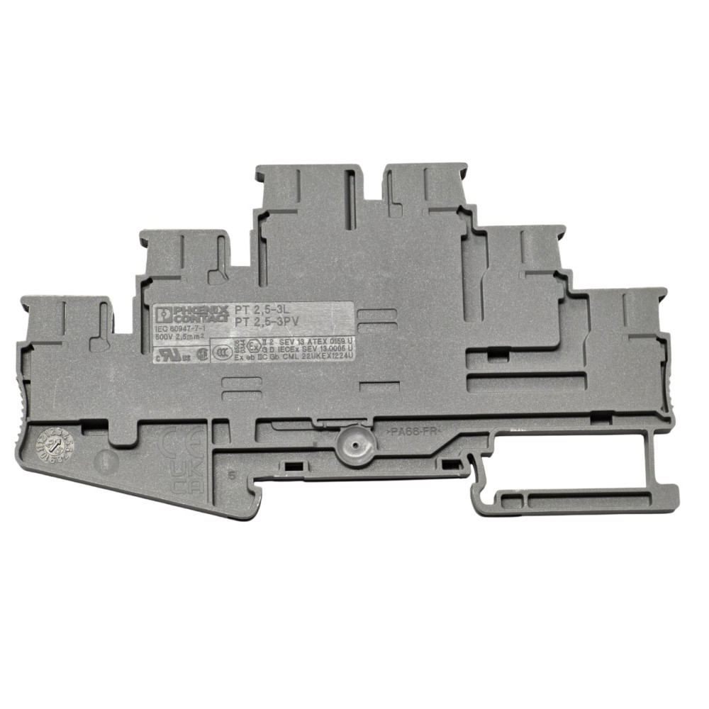 Złącze 3‑piętrowe z zaciskami Push‑in PT 2,5‑3L 3210499