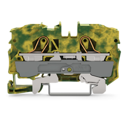 Złączka 2010-1207 ( 2 przewodowa, żółto-zielona )