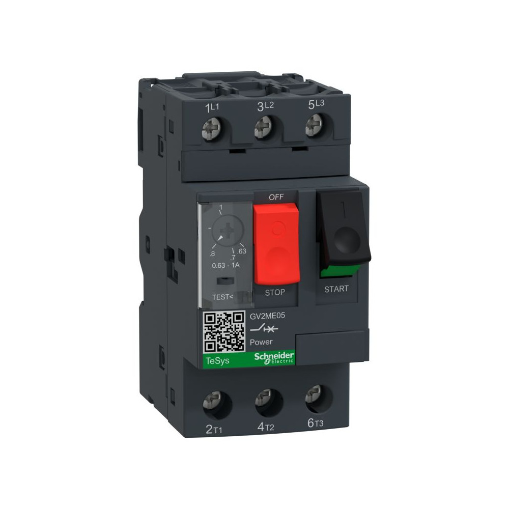 Wyłącznik silnikowy GV2ME05 0,63...1,0 A