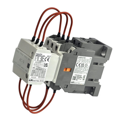 Stycznik MC-12B230AC9 do baterii kondensatorowych 3P 12A 6,7 kvar 1NO