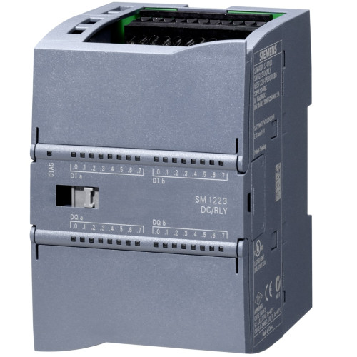 Moduł S7-1200 6ES7223-1PL32-0XB0 SM1223 16we cyf. 16wy przek.  24V DC