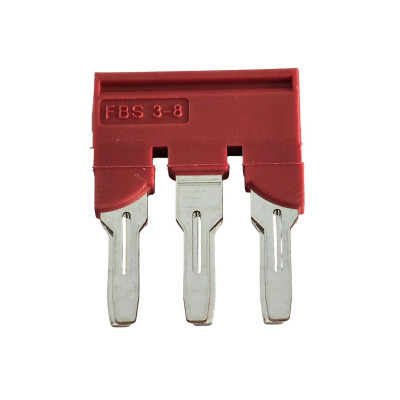 Mostek wtykany FBS 3-8 3 torowy czerwony 3030297