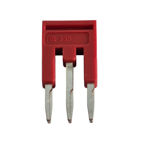 Mostek wtykany FBS 3-3,5 3 torowy czerwony 3213027
