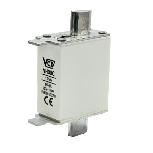 Wkładka topikowa NH00C 125A Gg zwłoczna 400-125