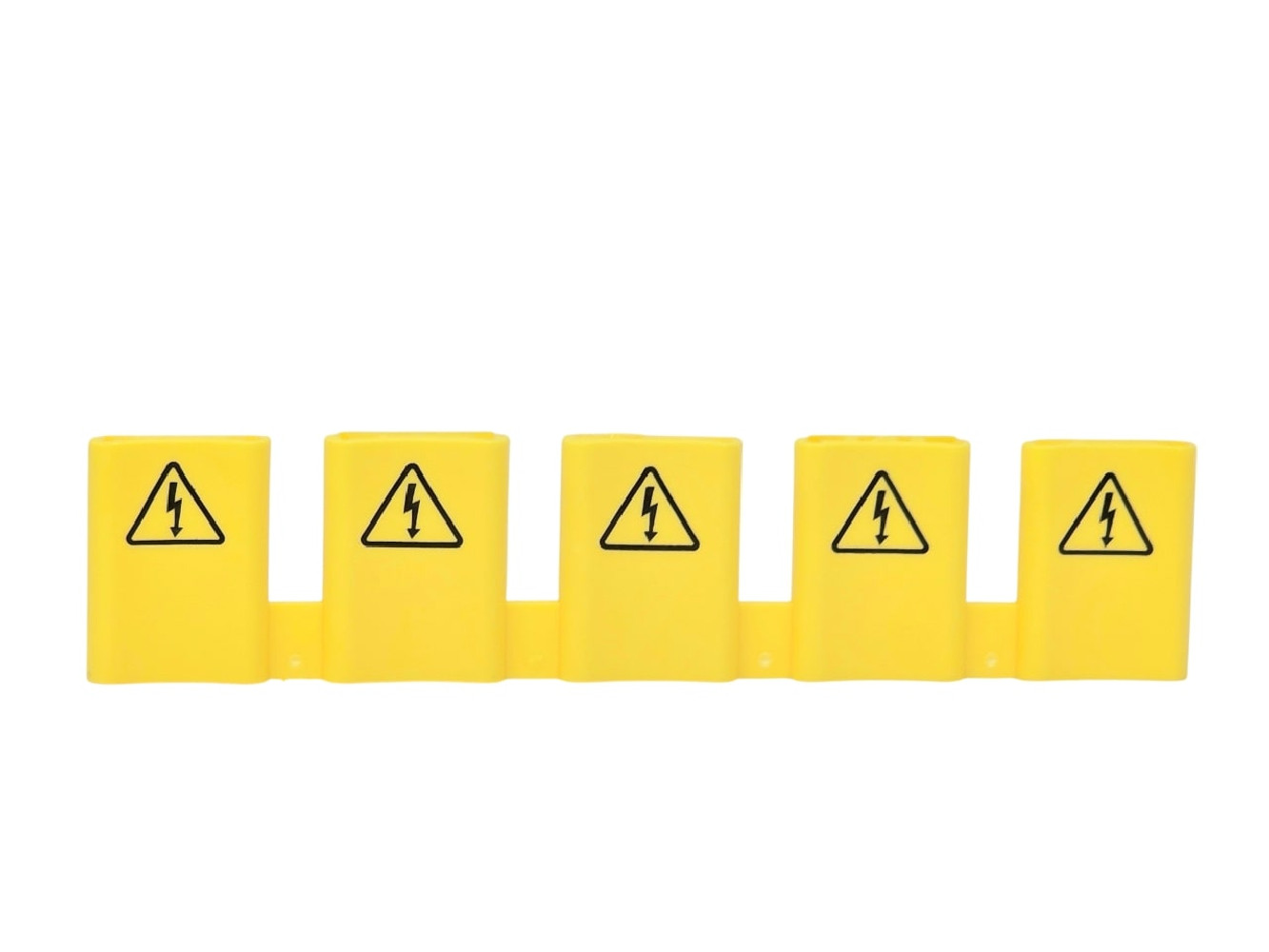 Osłona do szyn grzebieniowych KZ059 ( 5modułów, żółta )