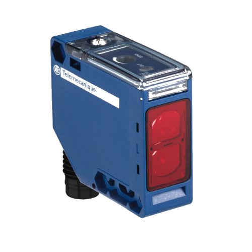 Czujnik optyczny XUK5APANM12 Sn 1m, 24V DC, 1NO, konektor M12 