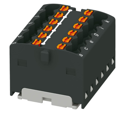 Blok rozdzielczy PTFIX 12X1,5 BK 3002782