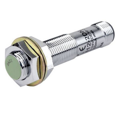 Czujnik indukcyjny PRCM12-2DP M12, 2mm, wyjście PNP NO, LED, IP 67
