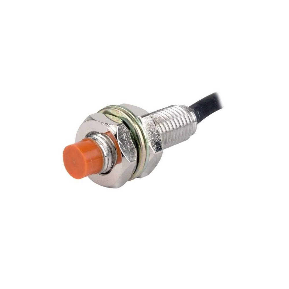 Czujnik indukcyjny PRL12-4DP M12, 4mm, wyjście PNP NO, LED, IP 67