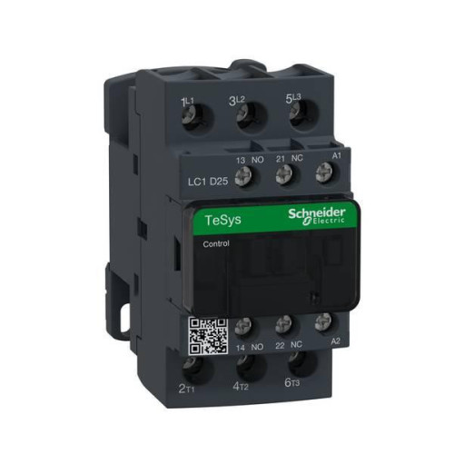 Stycznik LC1D25E7 ( 11kW, cewka 48V AC )
