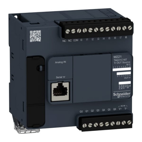 Sterownik Modicon M221 TM221C16T ( 9 we, 2 we analog, 7 wy )