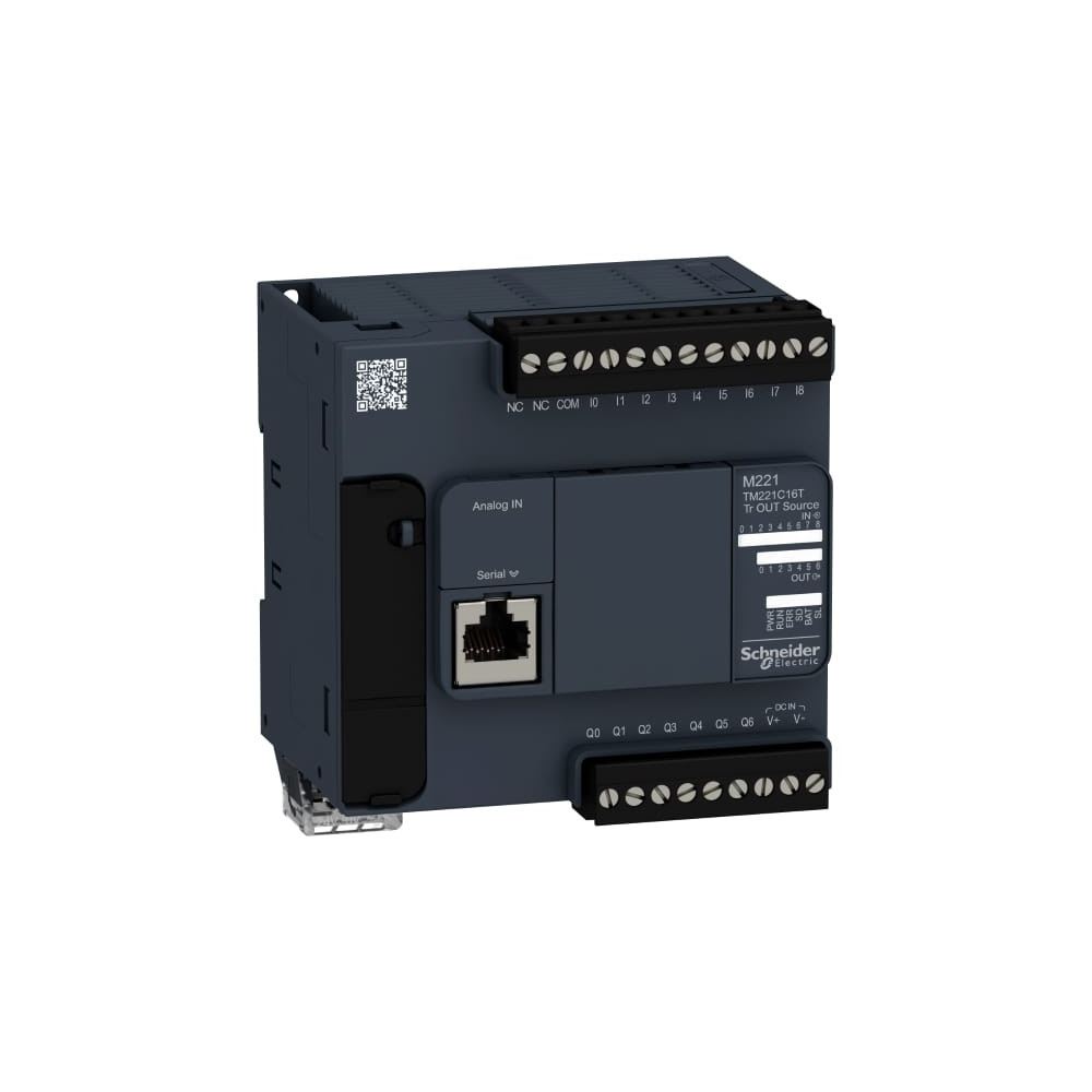 Sterownik Modicon M221 TM221C16T ( 9 we, 2 we analog, 7 wy )