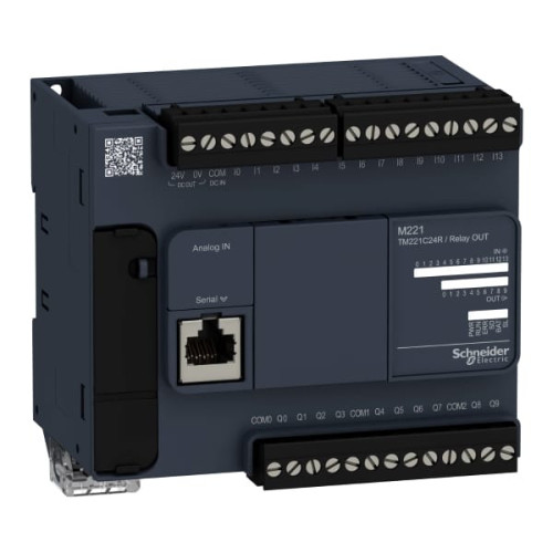 Sterownik Modicon M221 TM221C24R ( 14 we, 2 we analog, 10 wy )