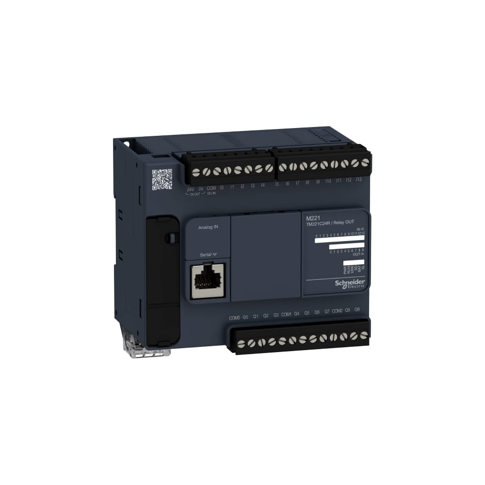 Sterownik Modicon M221 TM221C24R ( 14 we, 2 we analog, 10 wy )