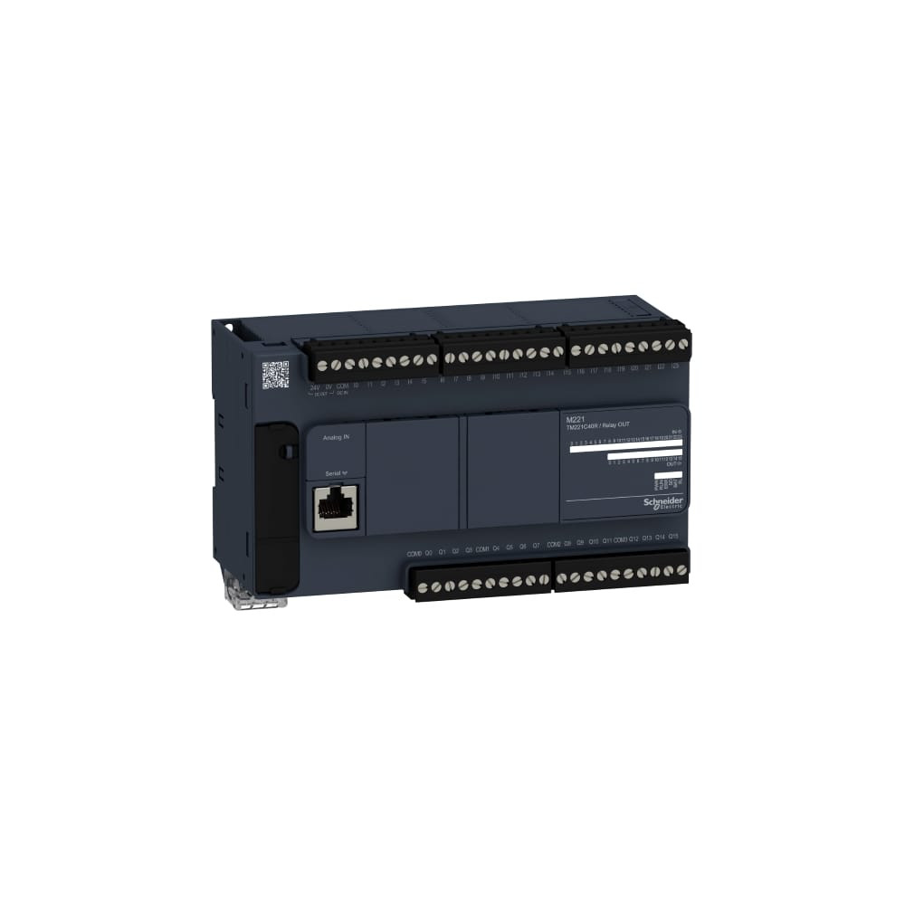 Sterownik Modicon M221 TM221C40R ( 24 we, 2 we analog, 16 wy )