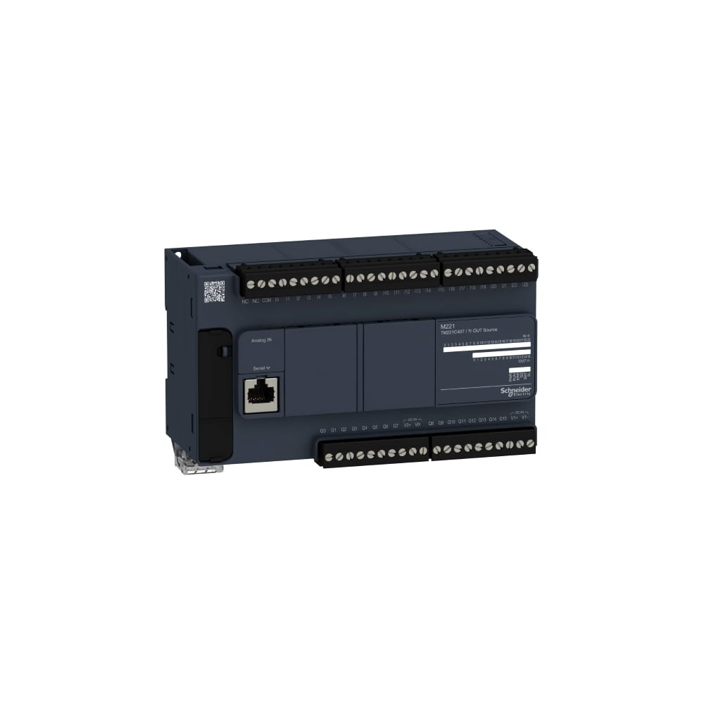 Sterownik Modicon M221 TM221C40T ( 24 we, 2 we analog, 16 wy )