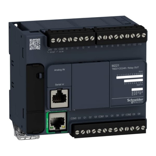 Sterownik Modicon M221 TM221CE24R ( 14 we, 2 we analog, 10 wy )