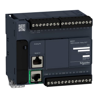 Sterownik Modicon M221 TM221CE24R ( 14 we, 2 we analog, 10 wy )