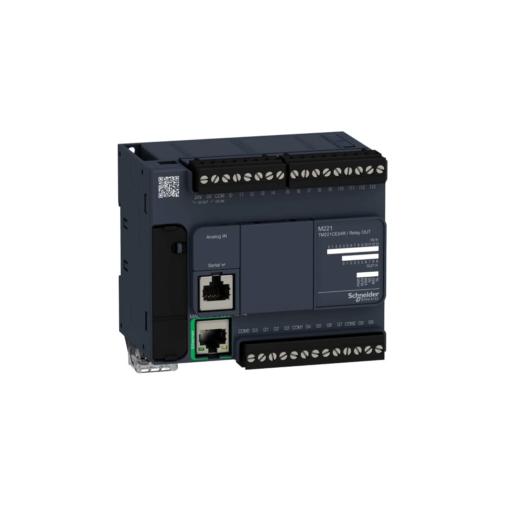 Sterownik Modicon M221 TM221CE24R ( 14 we, 2 we analog, 10 wy )