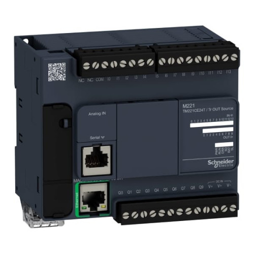 Sterownik Modicon M221 TM221CE24T ( 14 we, 2 we analog, 10 wy )