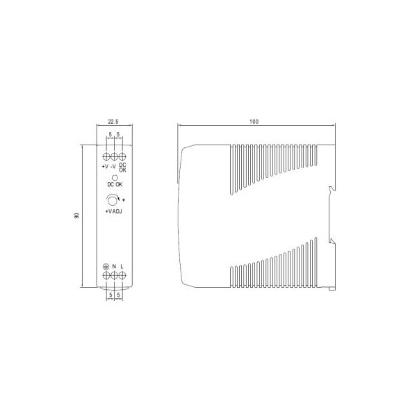 Zasilacz MDR-20-24