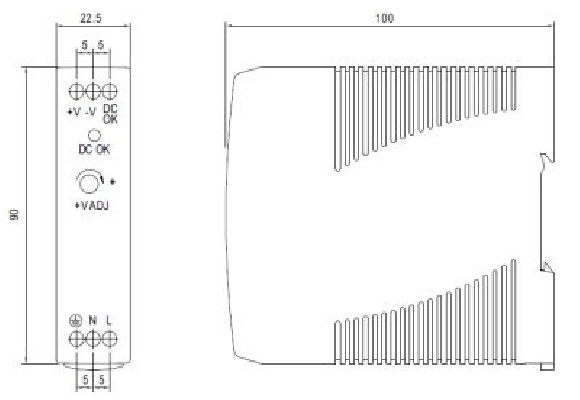 Zasilacz MDR-20-12