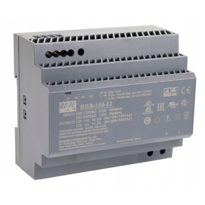 Zasilacz HDR-150-12 ( 12 VDC, 11.3A )