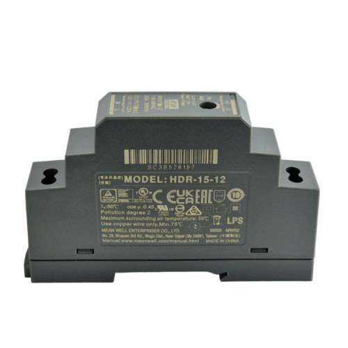 Zasilacz HDR-15-12 ( 1.25A  15W )