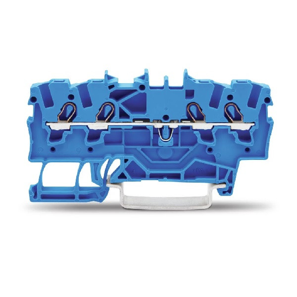 Złączka 2001-1404 ( 1.5 (2.5) mm2, 4-przewodowa, niebieska ) Złączka 2001-1404 ( 1.5 (2.5) mm2, 4-przewodowa, niebieska )