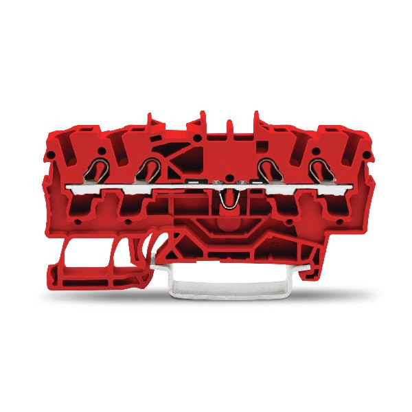 Złączka 2002-1403 ( 2.5 (4) mm2, 4-przewodowa, czerwona ) Złączka 2002-1403 ( 2.5 (4) mm2, 4-przewodowa, czerwona )