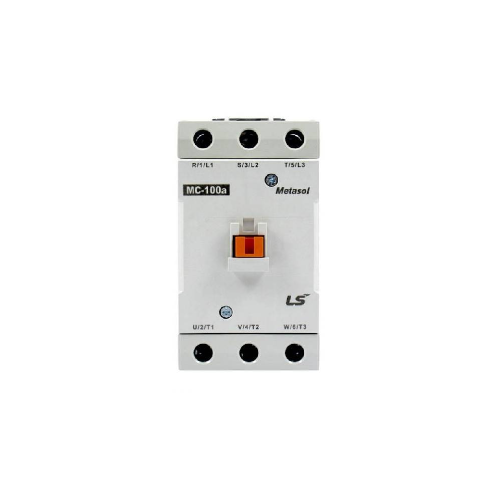 Stycznik MC-100a-24VDC 55kW, 100A, styk pom. 1NO 1NC