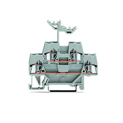 Złączka 280-519 ( 2 torowa, 2.5 mm2, szara )
