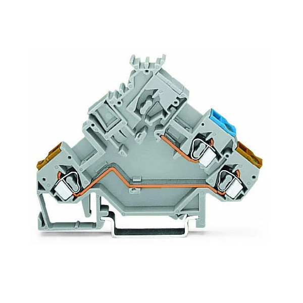 Złączka 280-562 ( 2 potencjały, 2.5 mm2, szara ) Złączka 280-562 ( 2 potencjały, 2.5 mm2, szara )