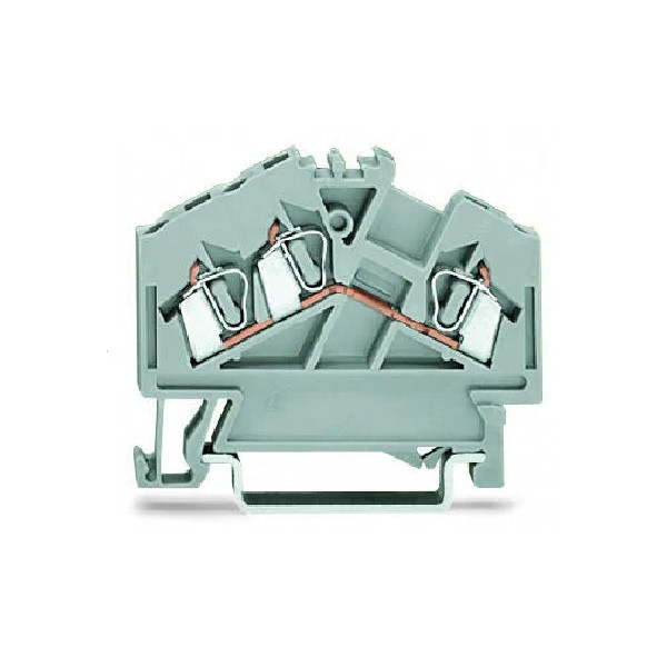 Złączka 280-641 ( 3 przewodowa, 2.5 mm2, szara ) Złączka 280-641 ( 3 przewodowa, 2.5 mm2, szara )