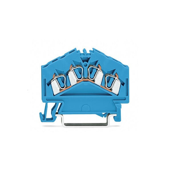 Złączka 280-656 ( 4 przewodowa, 2.5 mm2, niebieska ) Złączka 280-656 ( 4 przewodowa, 2.5 mm2, niebieska )