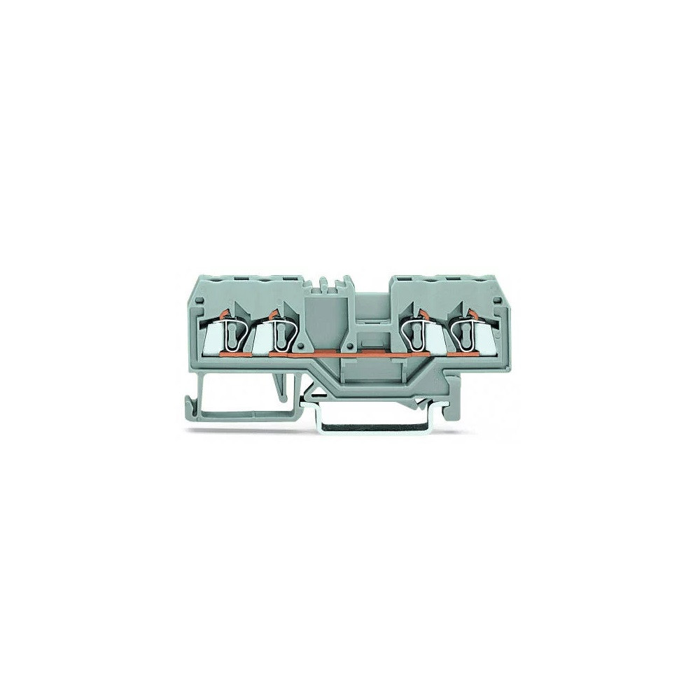 Złączka 280-833 ( 4 przewodowa, 2.5 mm2, szara )