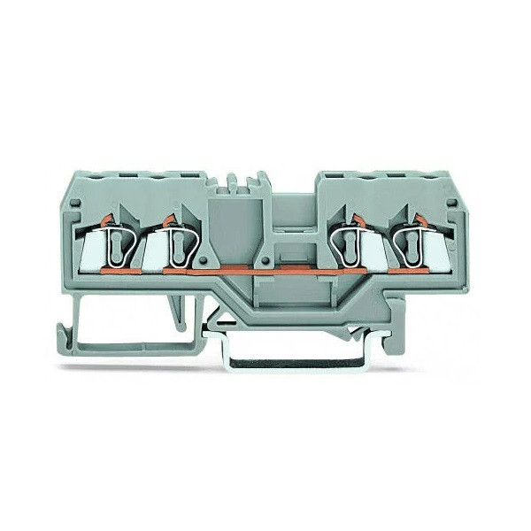 Złączka 280-833 ( 4 przewodowa, 2.5 mm2, szara ) Złączka 280-833 ( 4 przewodowa, 2.5 mm2, szara )