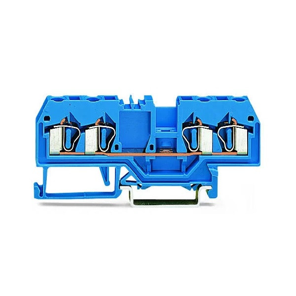 Złączka 280-834 ( 4 przewodowa, 2.5 mm2, niebieska ) Złączka 280-834 ( 4 przewodowa, 2.5 mm2, niebieska )