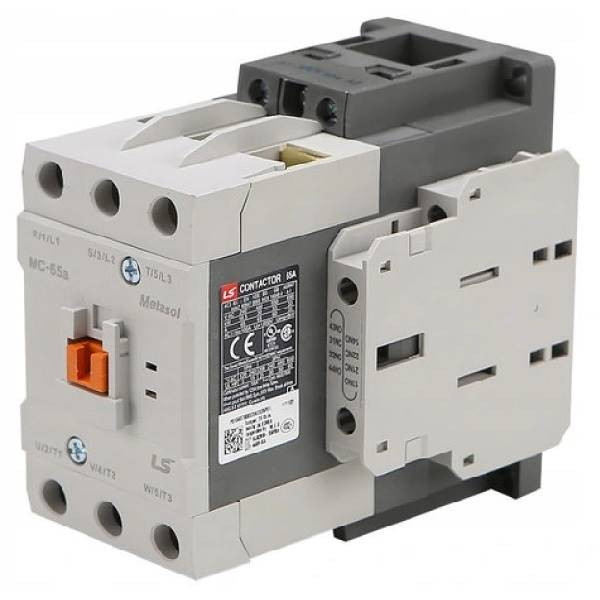 Stycznik MC-65a-48VDC 30kW, 65A, styk pom. 1NO 1NC