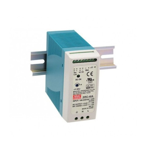 Zasilacz DRC-40A ( 40W 13,8V - 1,9A, 13,8V - 1A )