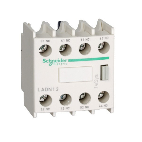 Styki pomocnicze LADN13 ( 1xNO+3NC )