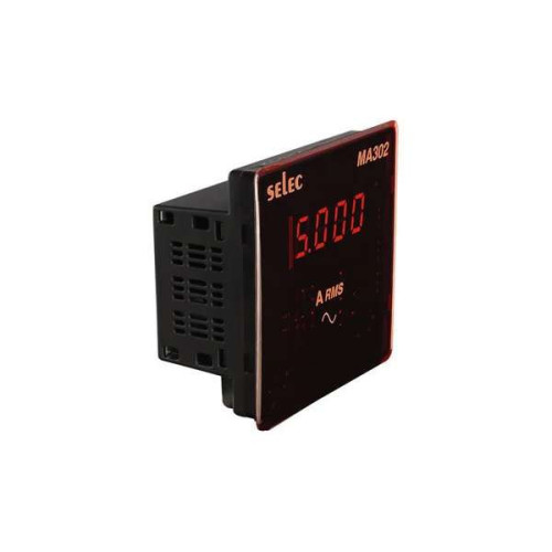 Amperomierz MA302-CU ( 0-5A, 1 faza, zas. 230V AC )