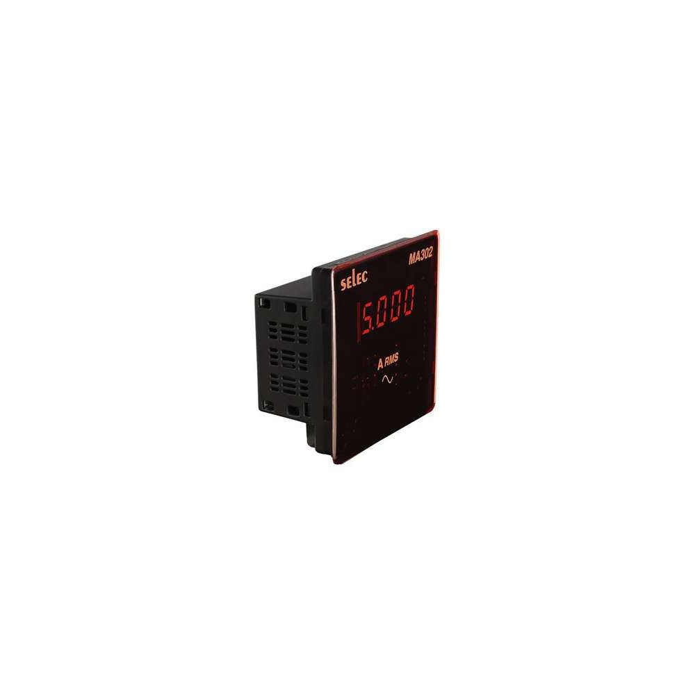 Amperomierz MA302-CU ( 0-5A, 1 faza, zas. 230V AC )