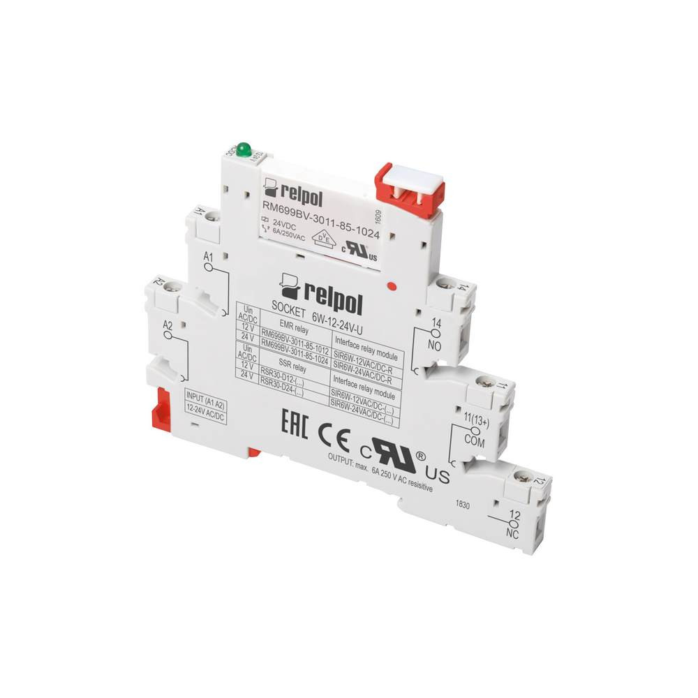 Przekaźnik SIR6W-24VAC/DC-R