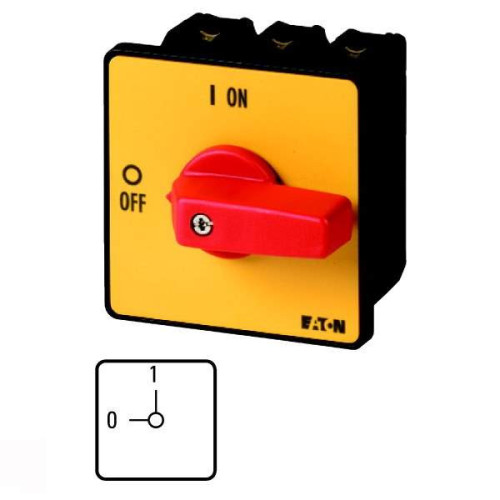 Łącznik krzywkowy P3-100/E-RT 0-1 3P 100A  007189