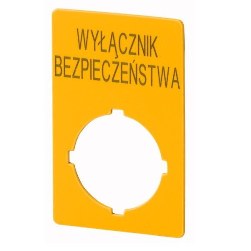Szyld do przycisku M22-XZK1-PL99 167636