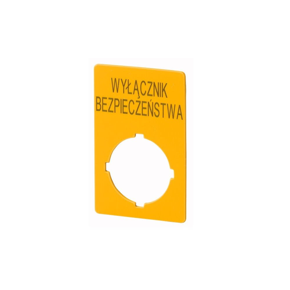Szyld do przycisku M22-XZK1-PL99 167636